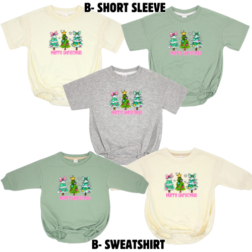 Pink Merry Christmas Baby