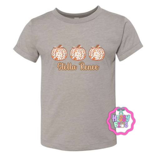 Lace Pumpkin Custom-T