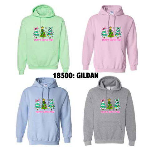 Pink Merry Christmas Adult