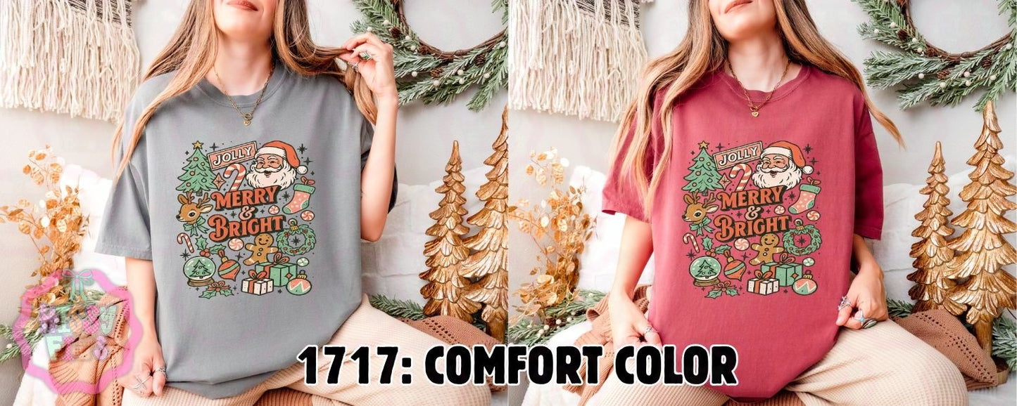 Vintage Merry & Bright- Adult