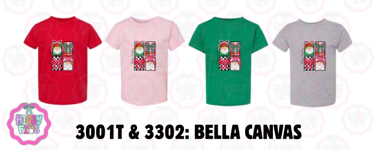 Merry Christmas Squares- Toddler