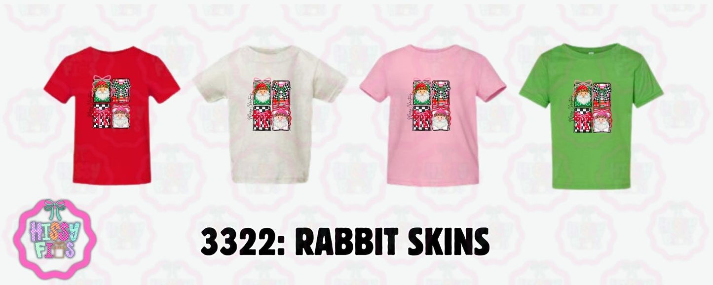 Merry Christmas Squares- Baby