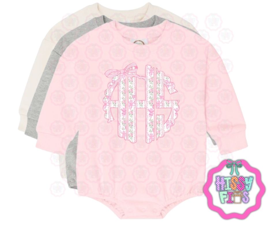 Love Shack Fancy Monogram Graphic Tee- Custom