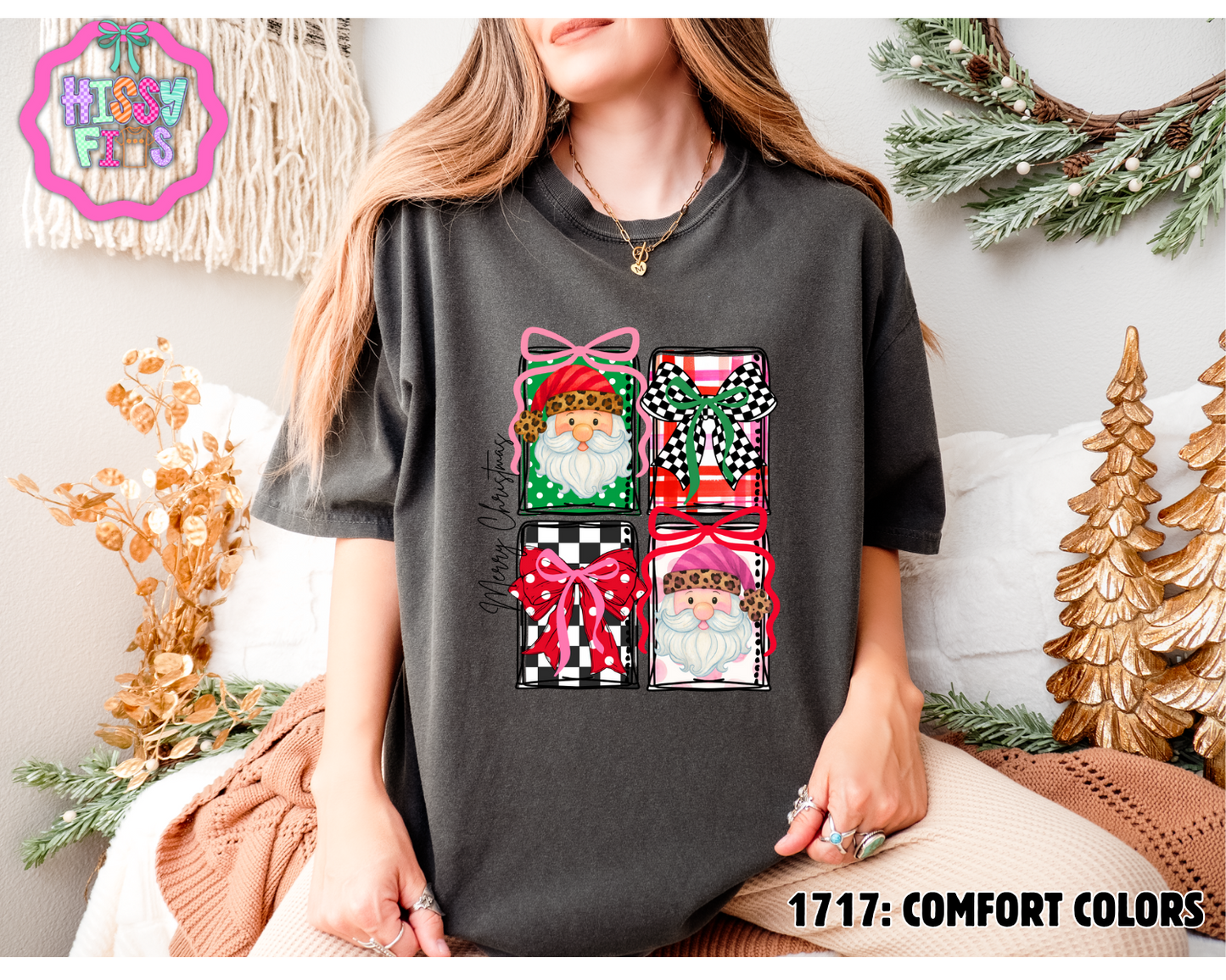 Merry Christmas Squares- Adult