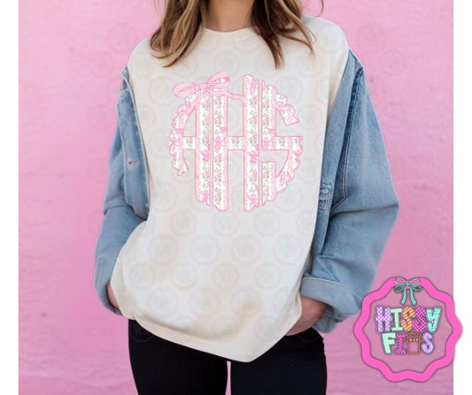 Love Shack Fancy Monogram Graphic Tee- Custom