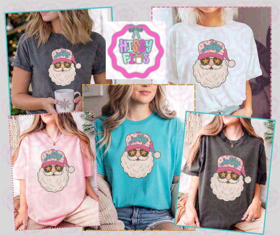 Jolly Santa Graphic Tee