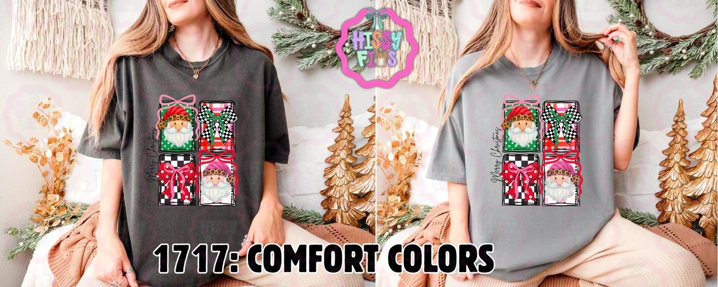 Merry Christmas Squares- Adult