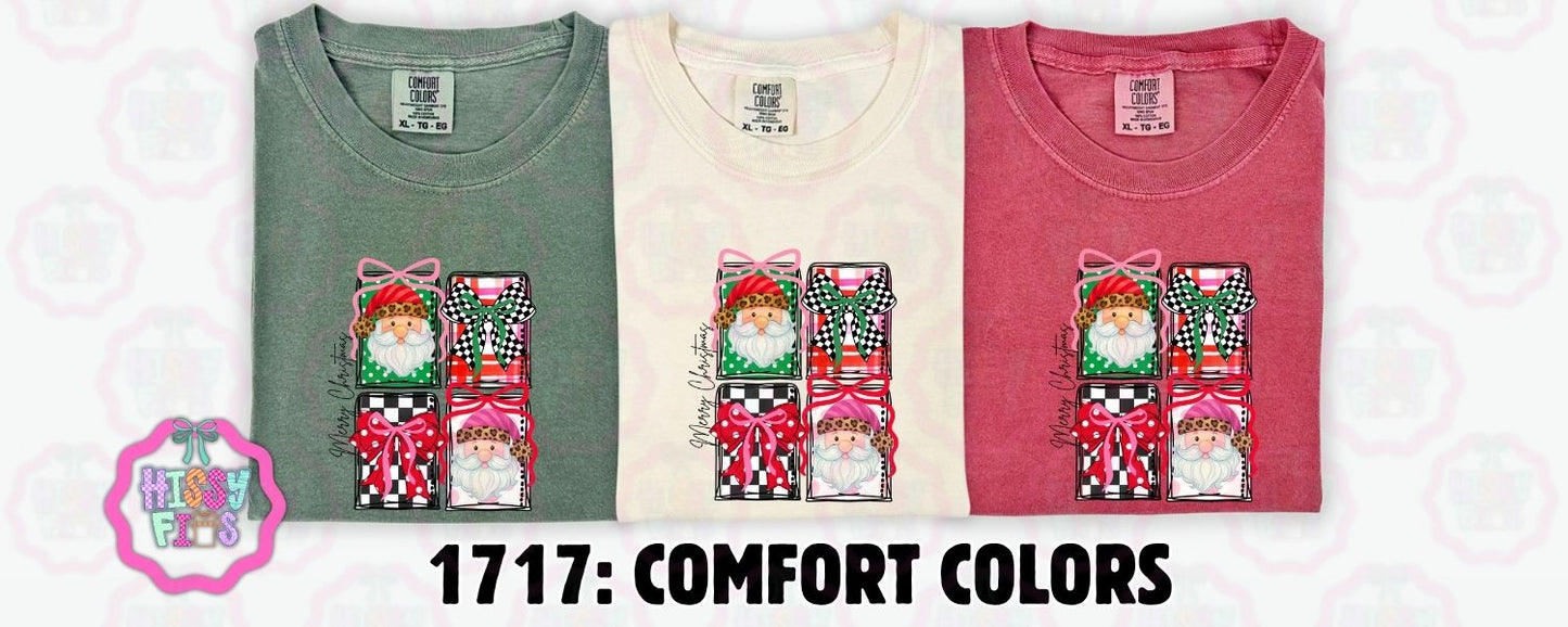 Merry Christmas Squares- Adult