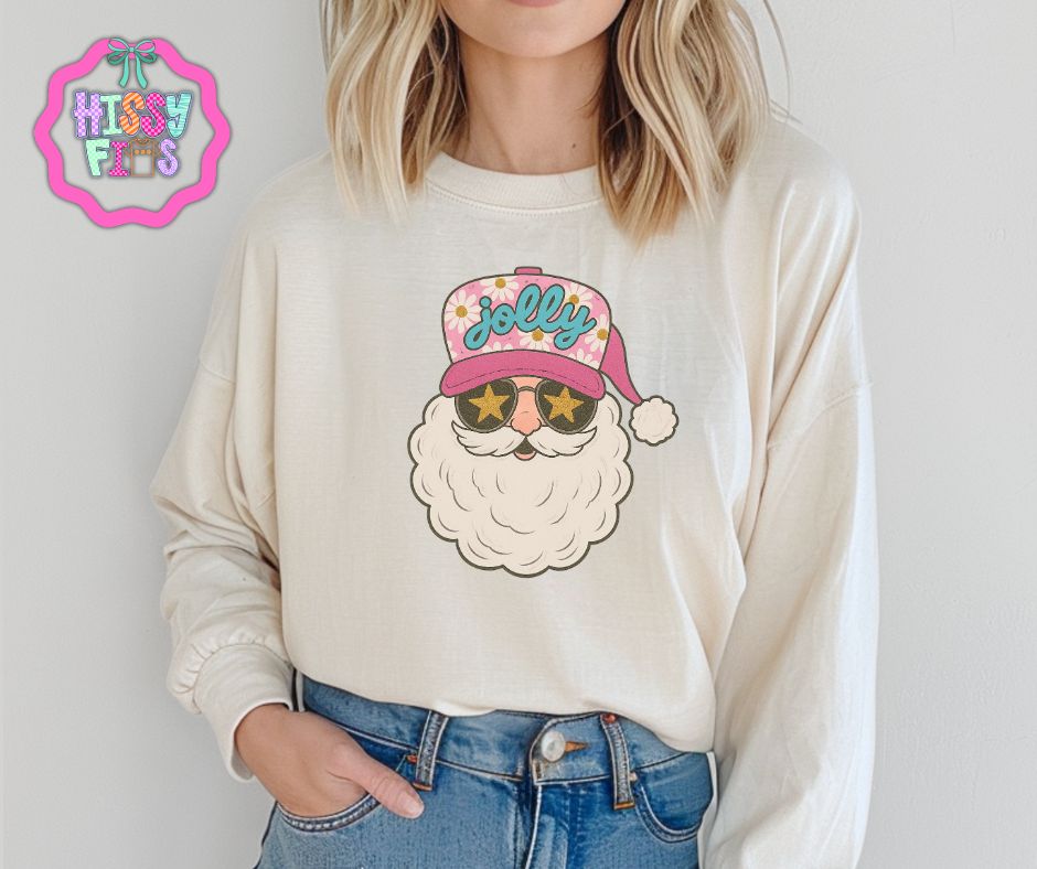Jolly Santa Graphic Tee