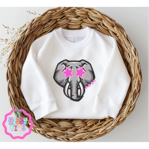 AL Pink Star- Roll Tide- Y