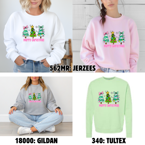 Pink Merry Christmas Adult