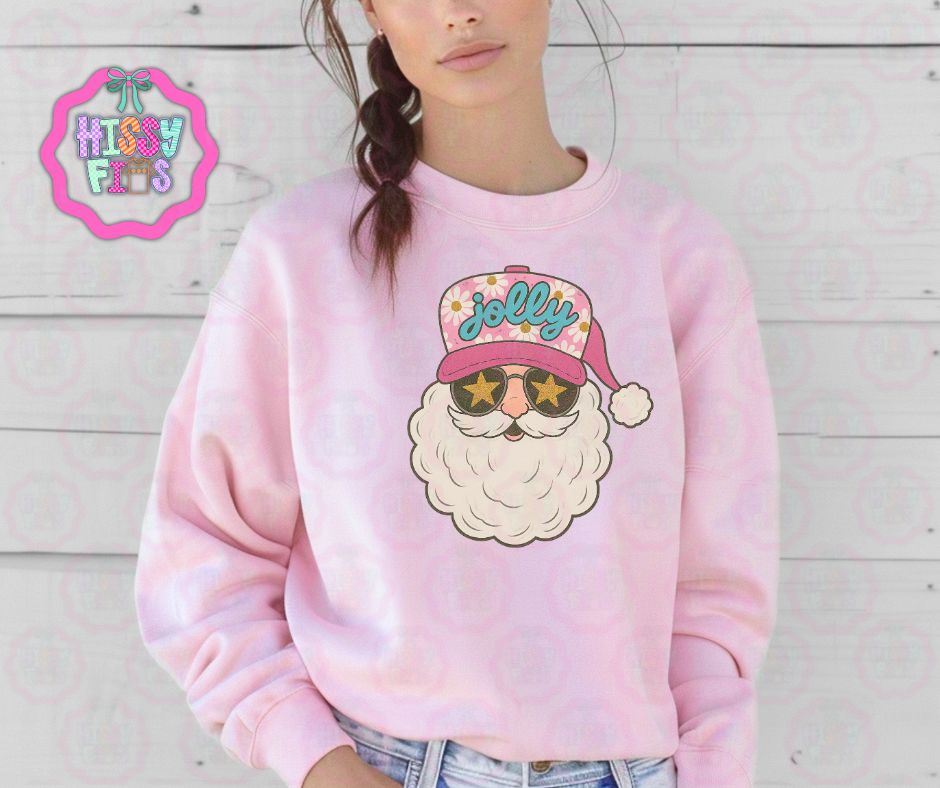 Jolly Santa Graphic Tee