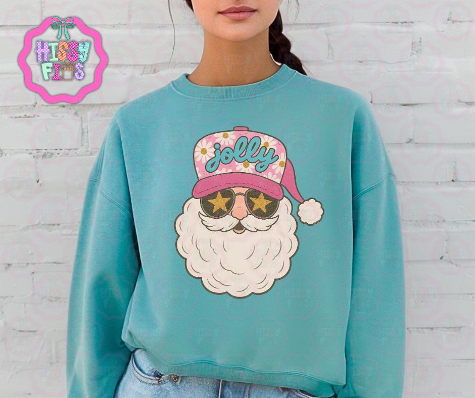 Jolly Santa Graphic Tee