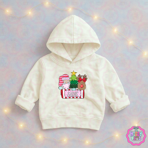 Christmas Santa Name Plate