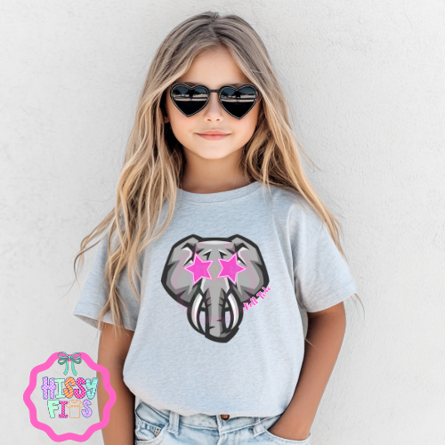 AL Pink Star- Roll Tide- Y