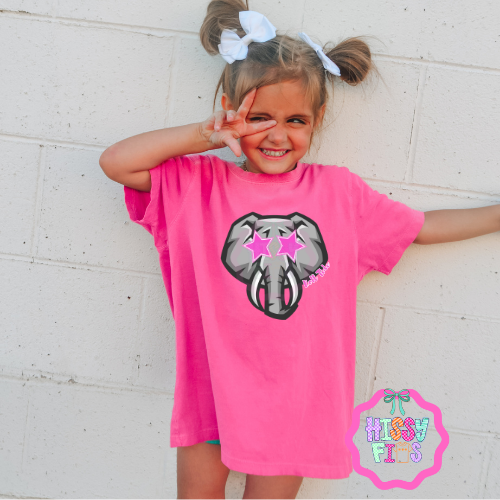 AL Pink Star- Roll Tide- Y