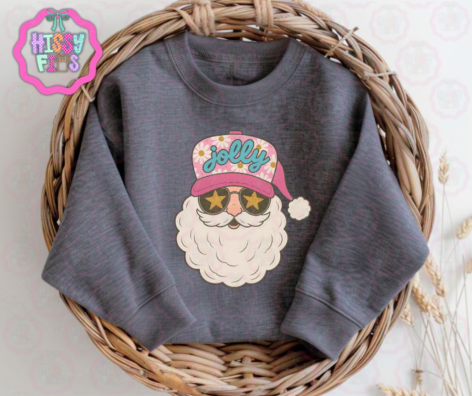 Jolly Santa Graphic Tee