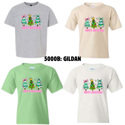 Pink Merry Christmas Youth