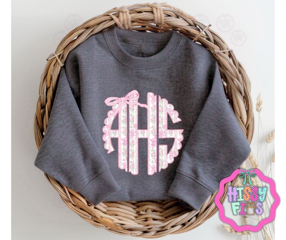 Love Shack Fancy Monogram Graphic Tee- Custom