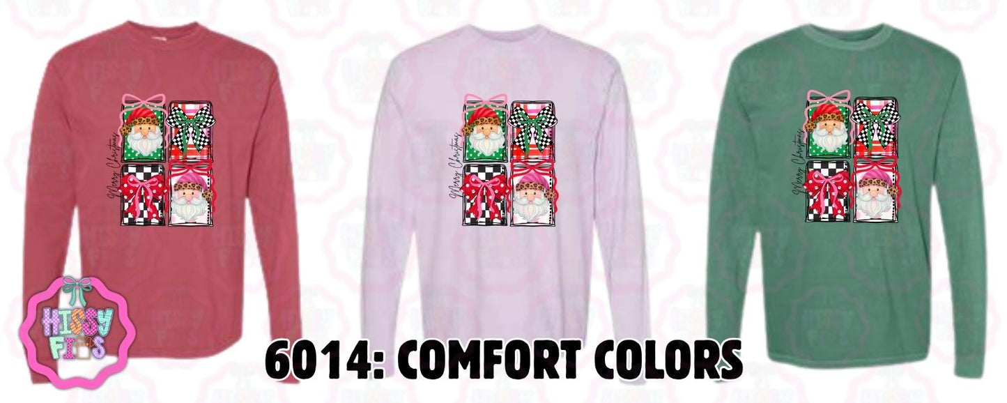 Merry Christmas Squares- Adult