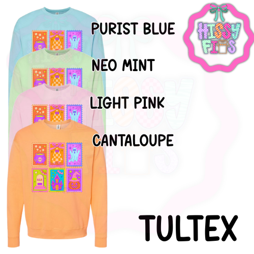 Neon Halloween Stamp