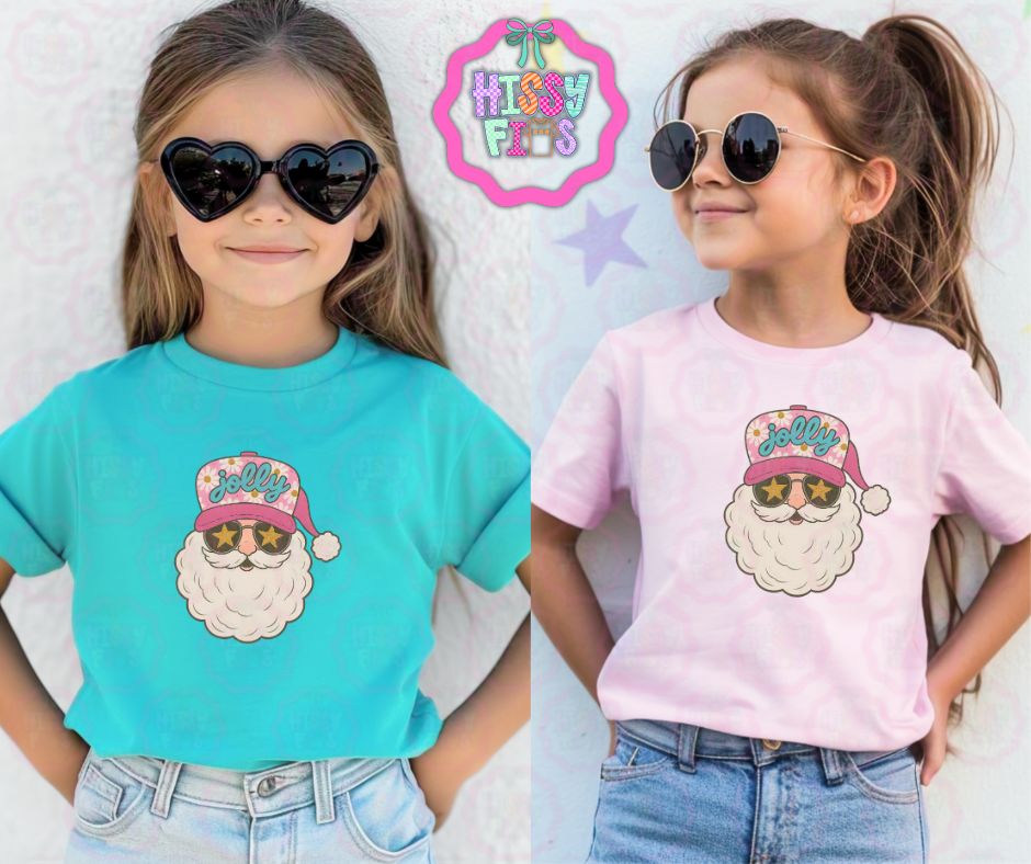 Jolly Santa Graphic Tee