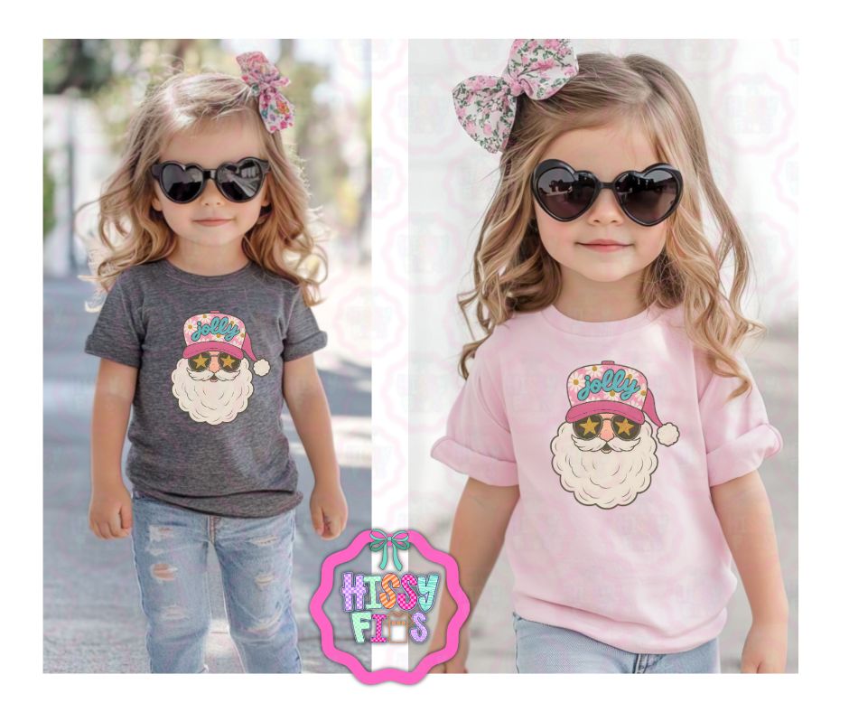 Jolly Santa Graphic Tee